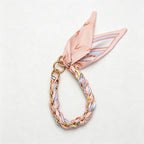 CouldNook Mixed Print Scarf Phone Wrist Strap - Braided Loop