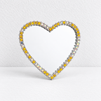CouldNook Decorative Mirror Accessory - Sculpted Outlines And Ornamental Border Designs