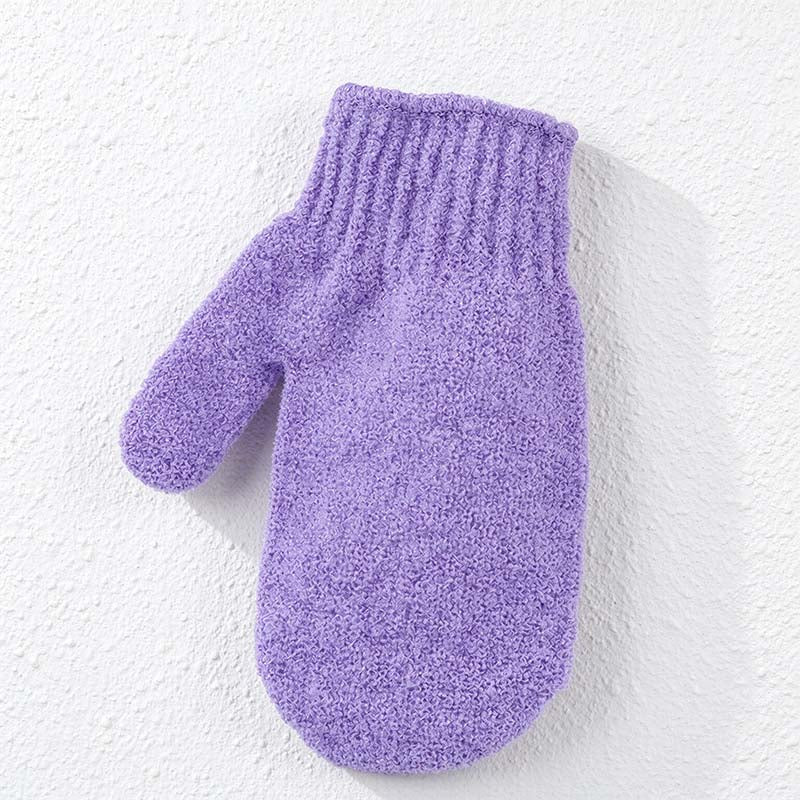 CouldNook Bath Glove - Looped Texture and Ribbed Wrist Cuff