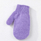 CouldNook Bath Glove - Looped Texture and Ribbed Wrist Cuff