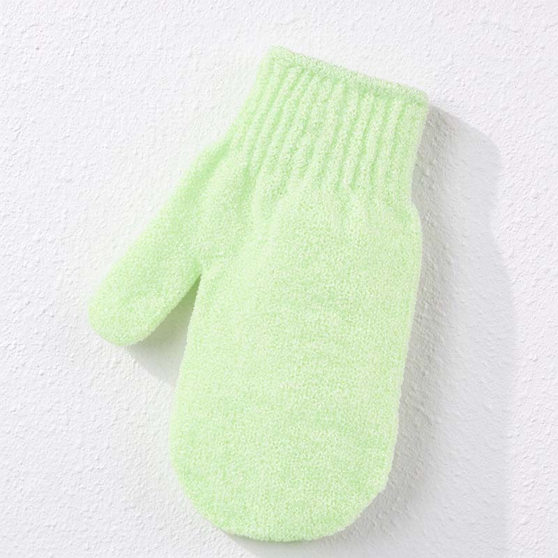 CouldNook Bath Glove - Looped Texture and Ribbed Wrist Cuff