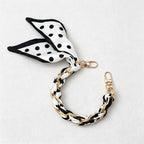 CouldNook Graphic Scarf Phone Wrist Strap - Braided Links