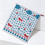 CouldNook Pure Cotton Gauze Cartoon Square Towel - Cute Absorbent Handkerchief