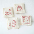 Red Tableware