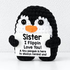 CouldNook Crocheted Character Doll - Textured Shapes And Little Message Cards