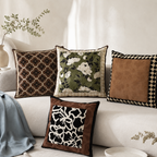 CouldNook Decorative Pillow Cover - Floral and Graphic Designs