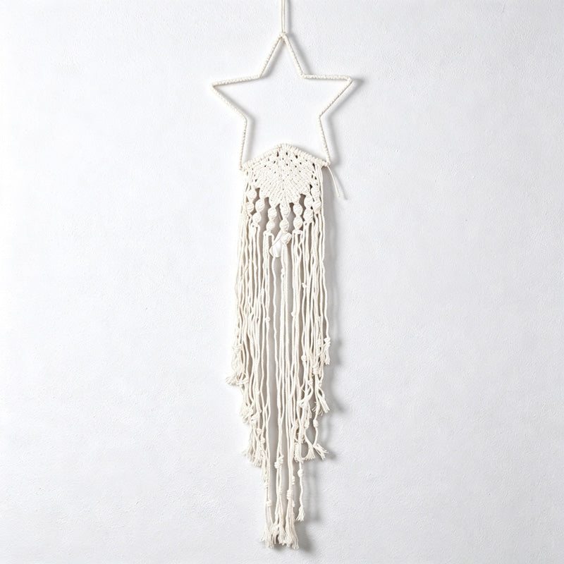 CouldNook Macrame Wall Hanging-Boho Woven Tapestry Home Decor