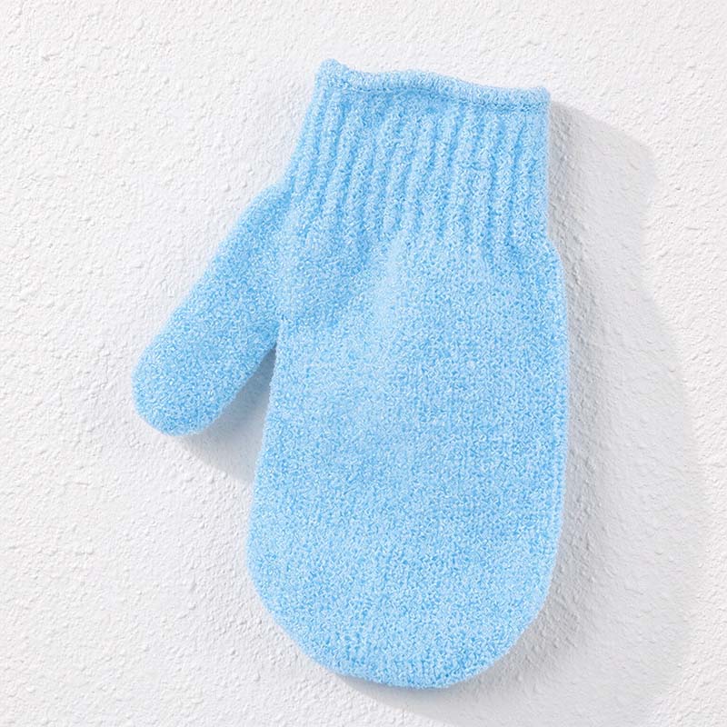 CouldNook Bath Glove - Looped Texture and Ribbed Wrist Cuff