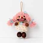 CouldNook Natural Seed Bag Charm - Boho Nut Pendant