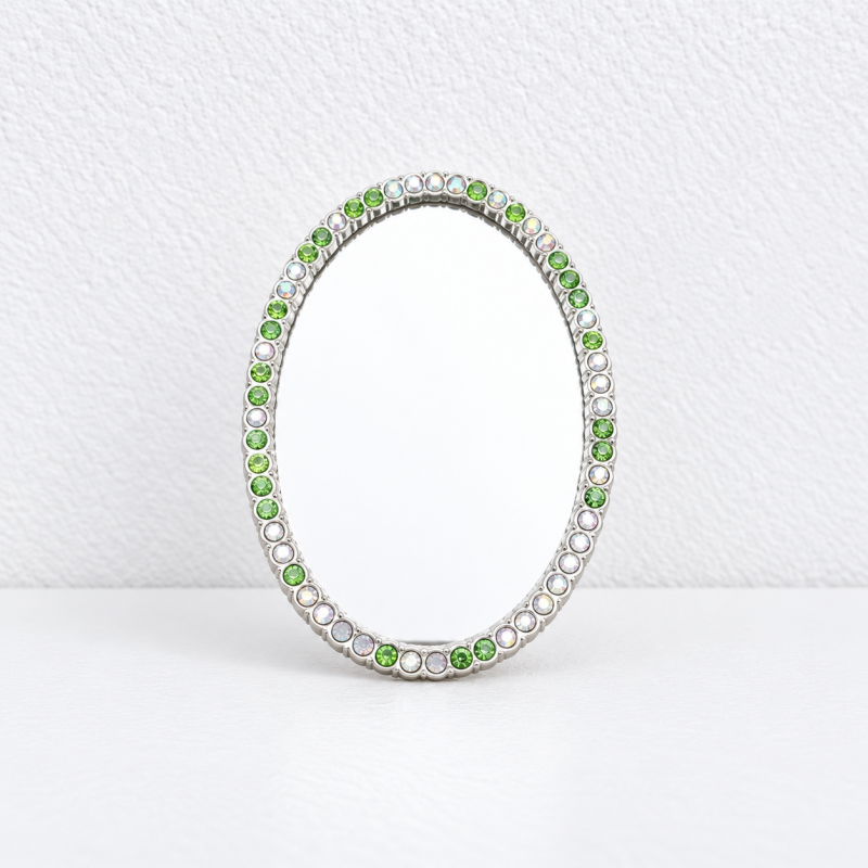 CouldNook Decorative Mirror Accessory - Sculpted Outlines And Ornamental Border Designs
