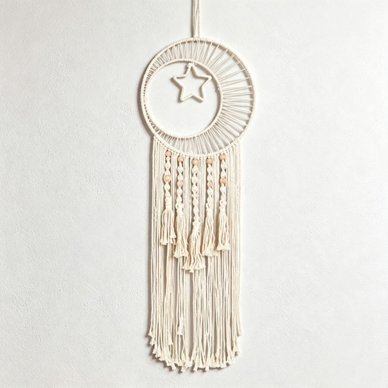 CouldNook Macrame Wall Hanging-Boho Woven Tapestry Home Decor