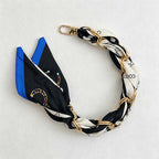 CouldNook Botanical Scarf Phone Wrist Strap - Upscale Anti‑Drop Lanyard