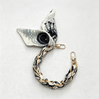 CouldNook Graphic Scarf Phone Wrist Strap - Braided Links