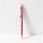 CouldNook Pen-Bling Bling Rhinestone Paved Retractable Metal Ballpoint Pen Luxury Gift Pen for Office School Wedding