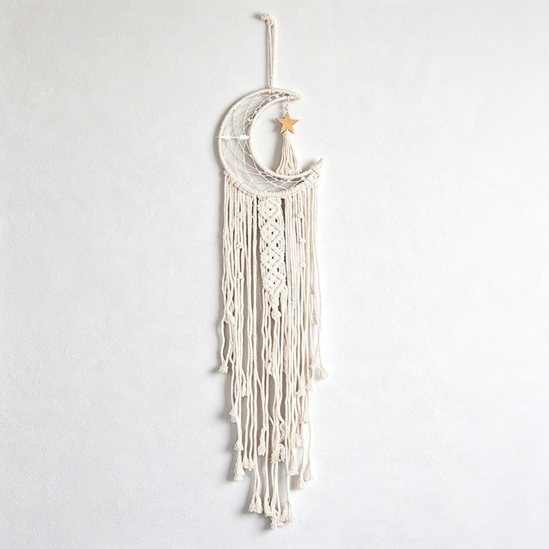 CouldNook Macrame Wall Hanging-Boho Woven Tapestry Home Decor