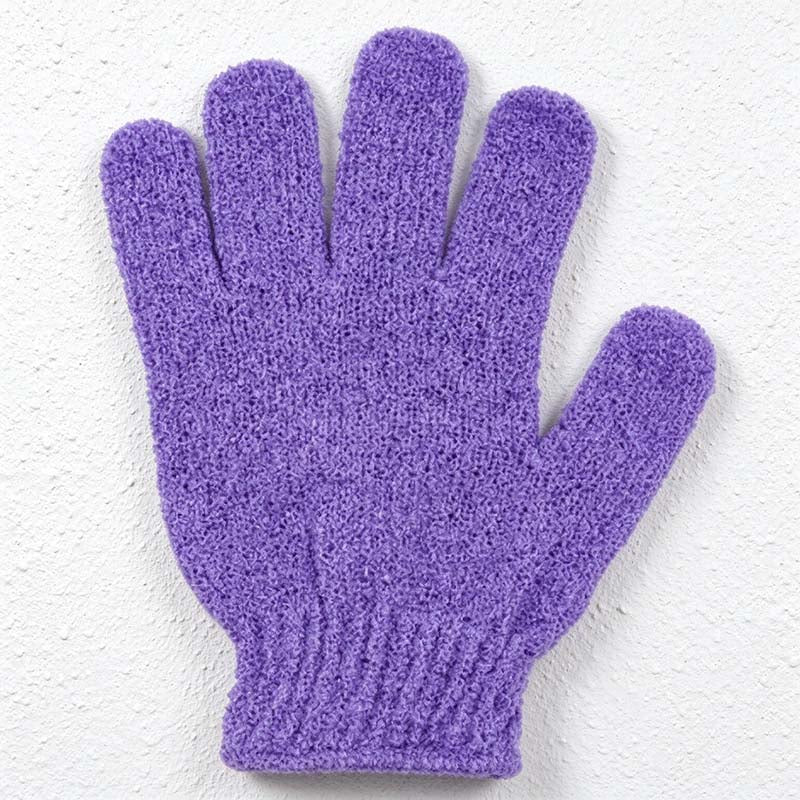 CouldNook Bath Glove - Looped Texture and Ribbed Wrist Cuff