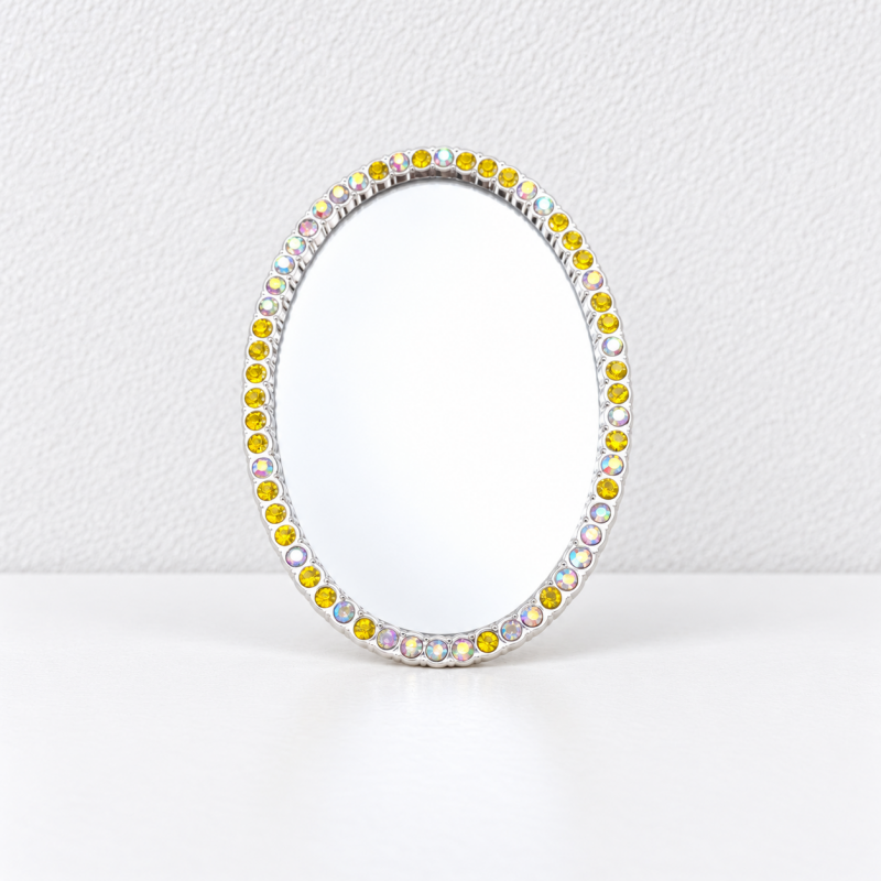 CouldNook Decorative Mirror Accessory - Sculpted Outlines And Ornamental Border Designs