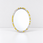CouldNook Decorative Mirror Accessory - Sculpted Outlines And Ornamental Border Designs