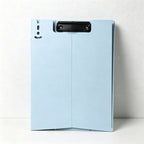 CouldNook Foldable A4 Clipboard Folder - Morandi Solid Color Stand-Up Writing Pad