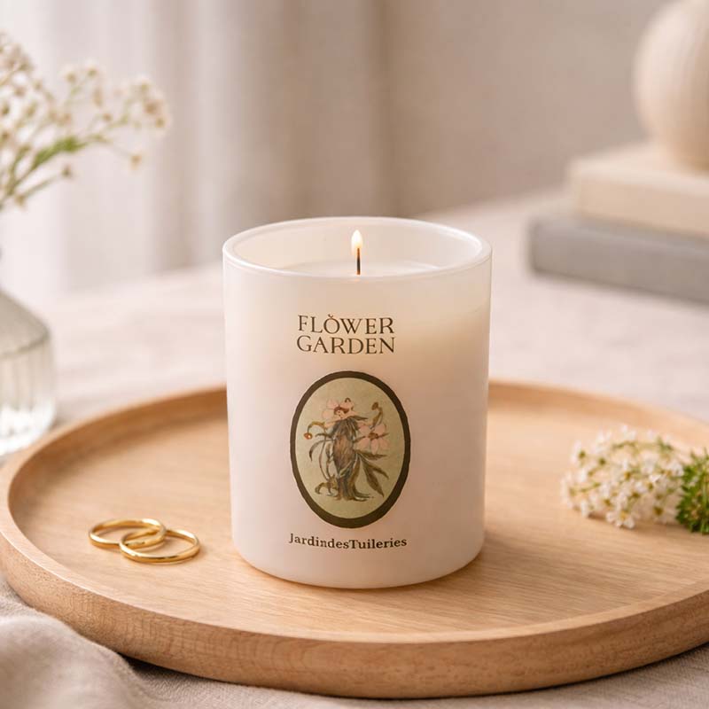 CouldNook Scented Candles - French Vintage Floral Glass Jar Candle