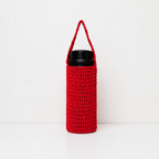 CouldNook Yarn Bottle Carrier - Long Handle and Open Stitch Body
