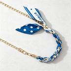 CloudNook Scarf Chain Phone Wrist Strap‑Braided Anti‑Lost Lanyard