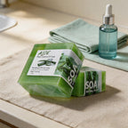 CouldNook Natural Plant Essential Oil Square Soap Bar - Face & Body Cleanser