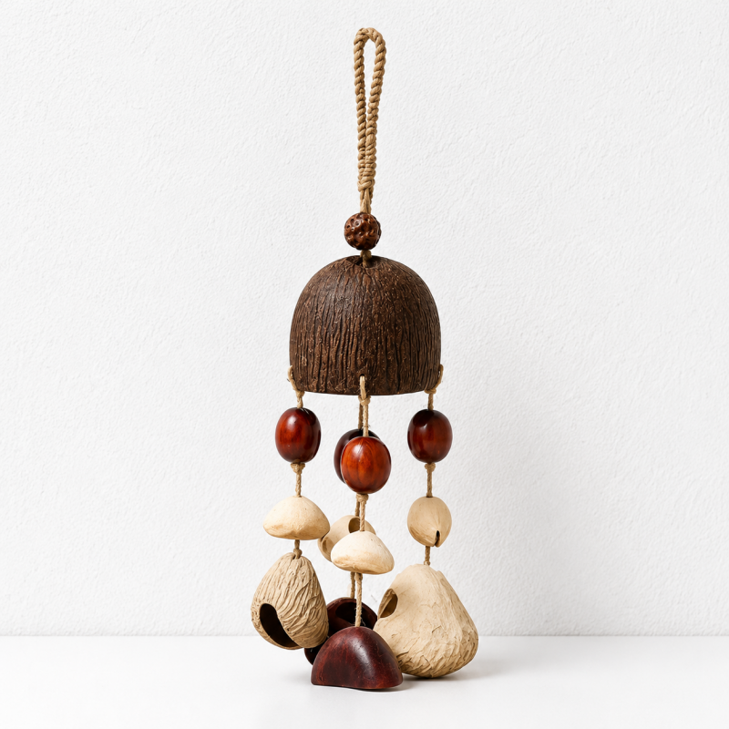 CouldNook Natural Seed Bag Charm - Boho Nut Pendant
