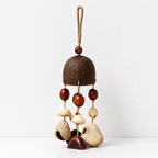 CouldNook Natural Seed Bag Charm - Boho Nut Pendant