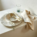 CouldNook 100% Pure Linen Napkin - Premium Rustic Table Cloth