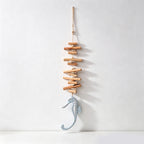 CouldNook Seahorse & Shell Hanging - Mediterranean Coastal Ornament