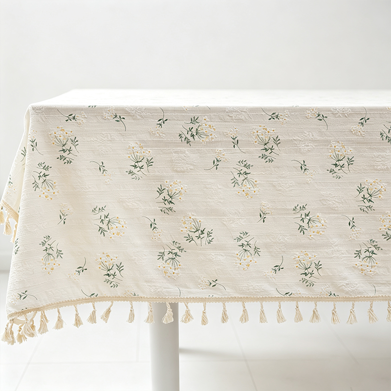 CouldNook Floral Tablecloth - Warm Dining Accent