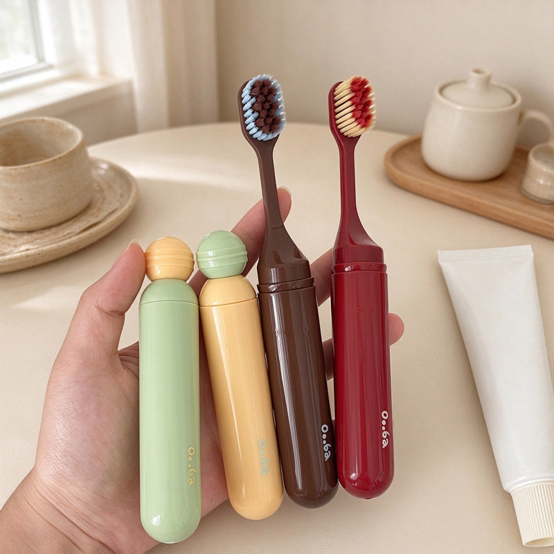 CouldNook Travel Toothbrush - Compact Handle Storage