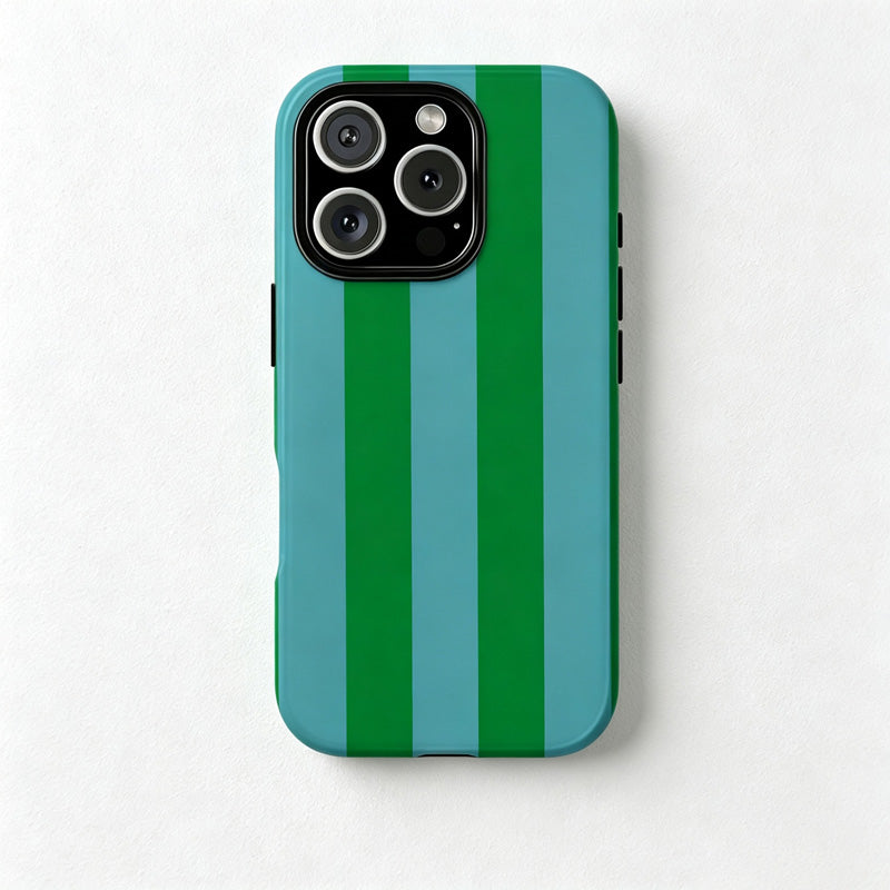 CouldNook iPhone 17 Series 2-in-1 Stripe Phone Case - Graphic Everyday Cover