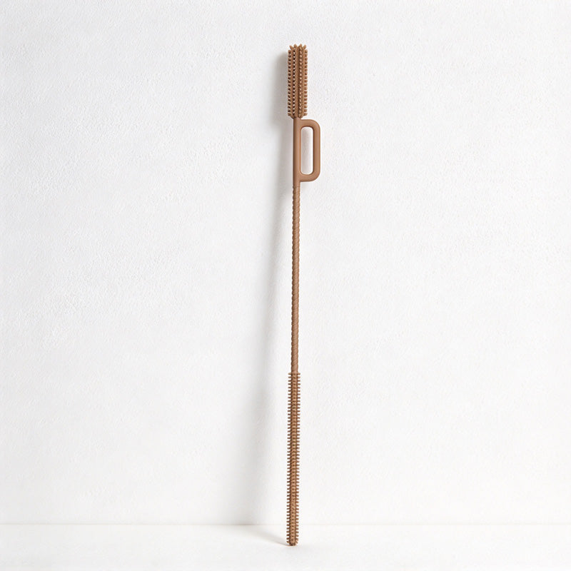 CouldNook Silicone Straw Cleaning Brush - Flexible Body And Handle Choices