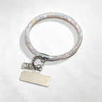 CouldNook Rhinestones Set Phone Strap with Rounded Links