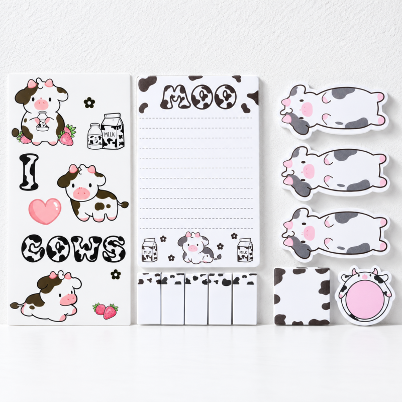 CouldNook Themed Sticky Note Set - Illustrated Combination Pack