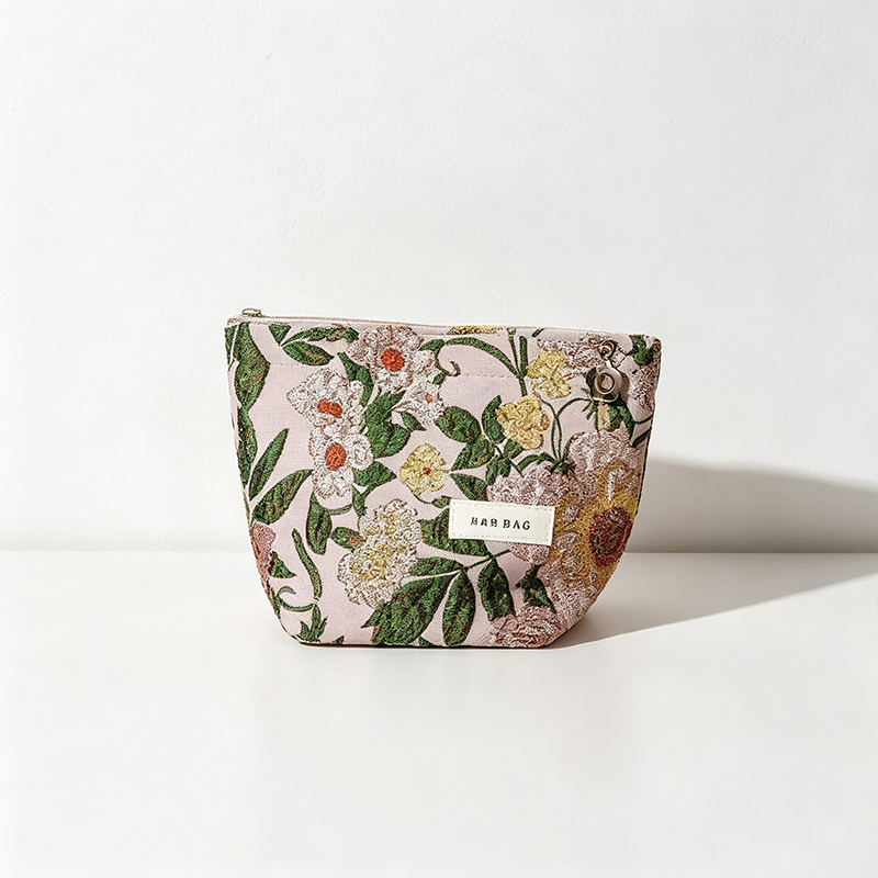 CouldNook Vintage Floral Makeup Pouch - Vanity Storage Accent