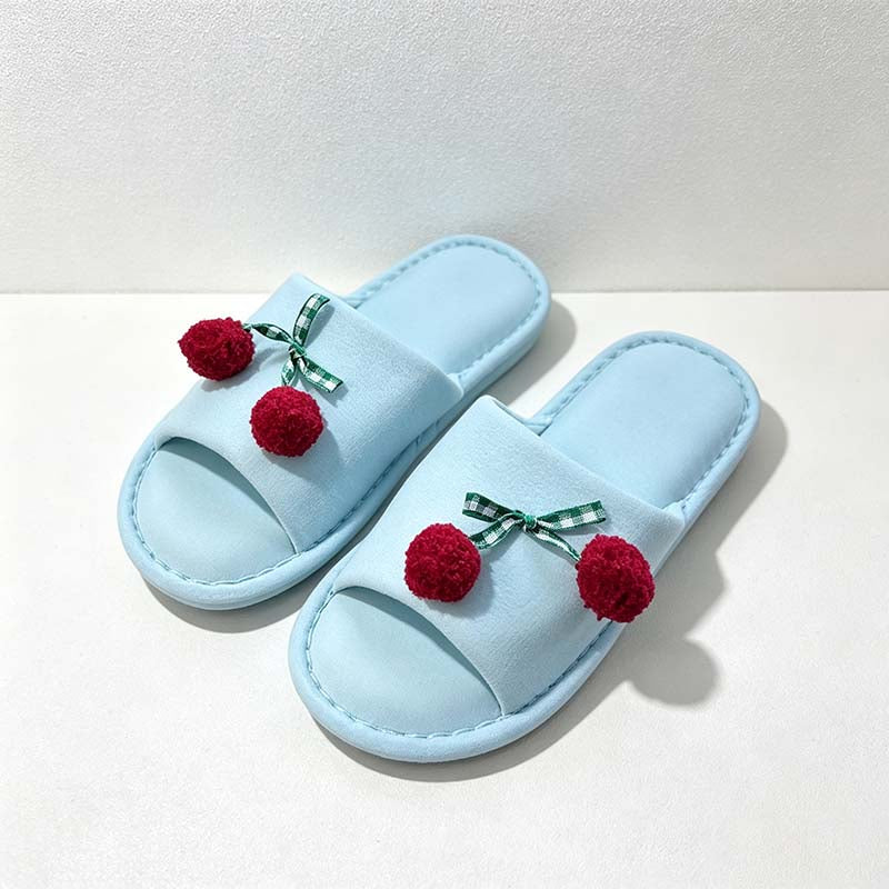 CouldNook Bow Slide Slippers - Five Soft and Rich Colors