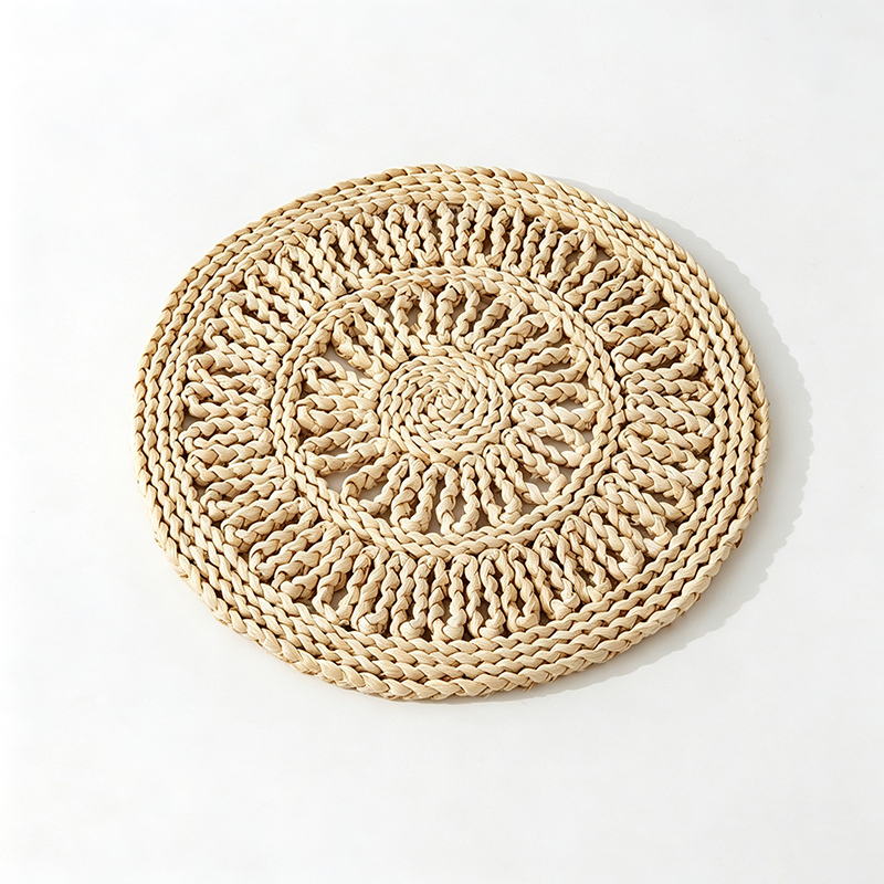 CouldNook Woven Round Table Placemat - Dining Table Accent