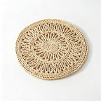 CouldNook Woven Round Table Placemat - Dining Table Accent