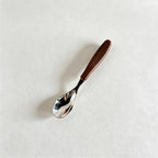 CouldNook Wood Look Stainless Flatware - Long Short Options (0731谭琪-MK2SSEP6K16DS14)-OK