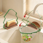 CouldNook Tree Shaped Sink Filter Rack - Folding Frame
