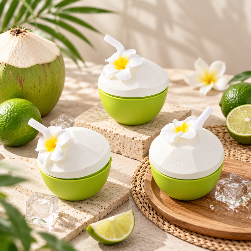 CouldNook Coconut Gel Air Freshener - Flower and Straw
