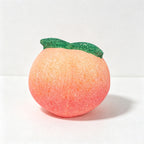 CouldNook Peach Bath Bomb - Rounded Fruit Shaped Soak
