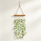 CouldNook Wood Bar Crystal Suncatcher - Star Bead Strands