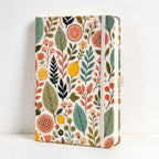 CouldNook Botanical Notebook - Leaf and Berry Prints and Elastic Closure
