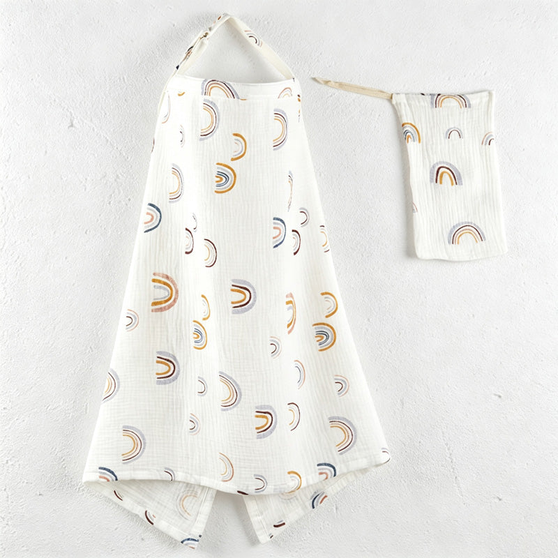 CouldNook Cotton Nursing Cover - Eight Gentle Printed Designs