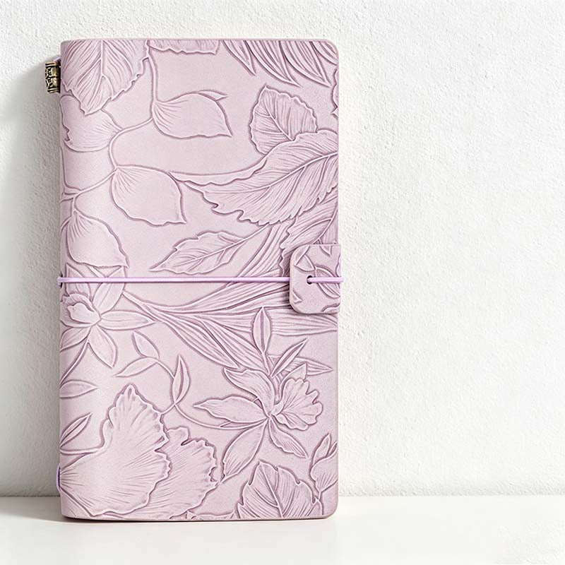 CouldNook A6 Floral Travel Notebook - Snap Closure Collection