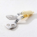 CouldNook Bear Spatula Tongs - Paw Cutouts and Locking Handle Detail